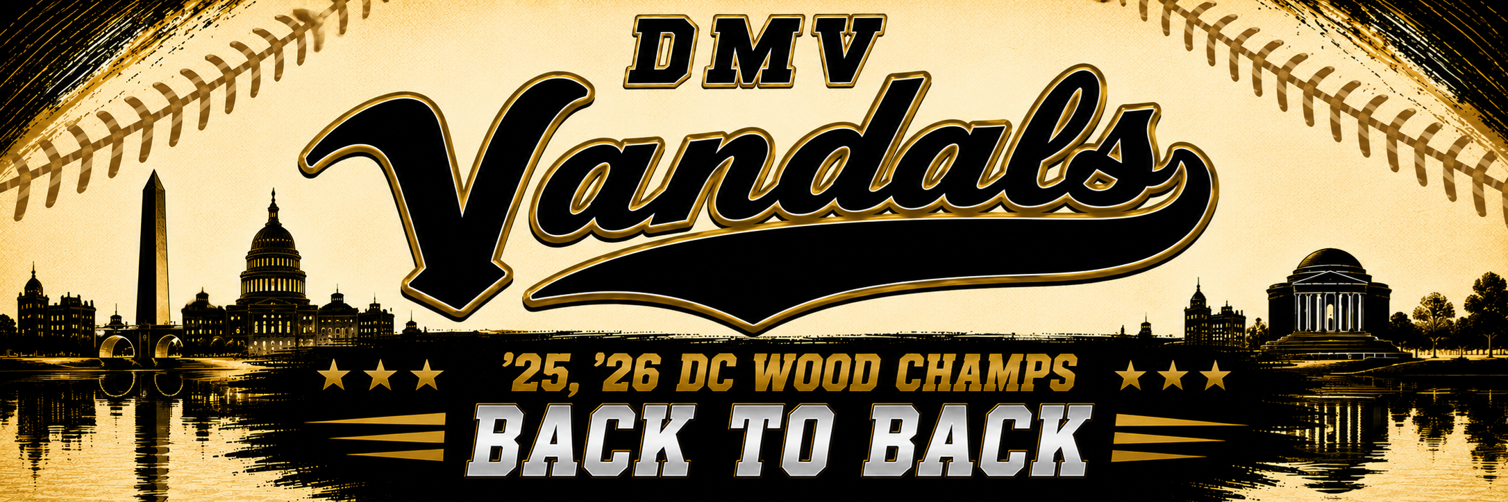 DMV Vandals - '25, '26 DC Wood Champs - Back to Back
